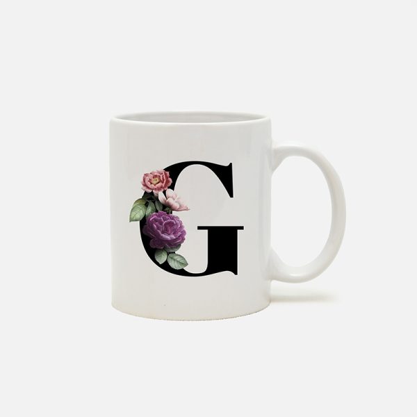 ماگ سرامیکی حرف G
