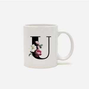 ماگ سرامیکی حرف U